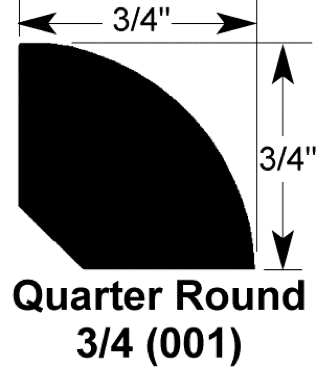 bamboo quarter round