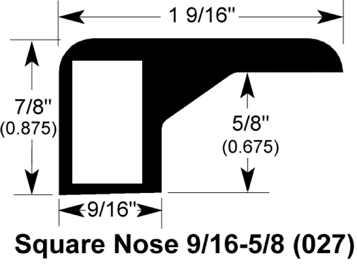 bamboo square nose